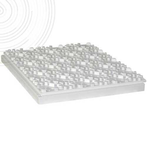 Plaque à plots pour plancher chauffant - PSE - Ep 50 mm - R 0,75 - Paquet de 10