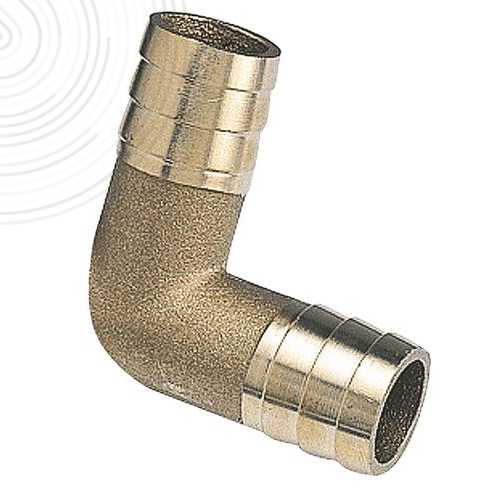 Raccord cannelé Coude égal - Pour tuyau d'arrosage Ø15 ou 16mm