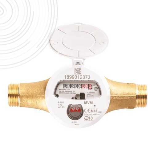 Compteur volumétrique transmission magnétique - Eau froide - Calibre 25 - M1"1/4