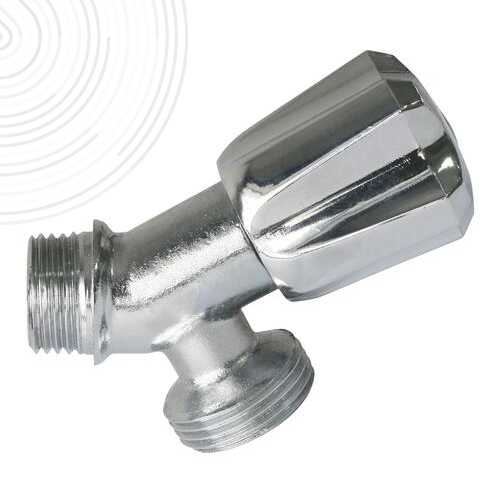 Robinet standard incliné à clapet pour machine à laver - M1/2 - M3/4 -  Adduction - ProNorm - Ayor