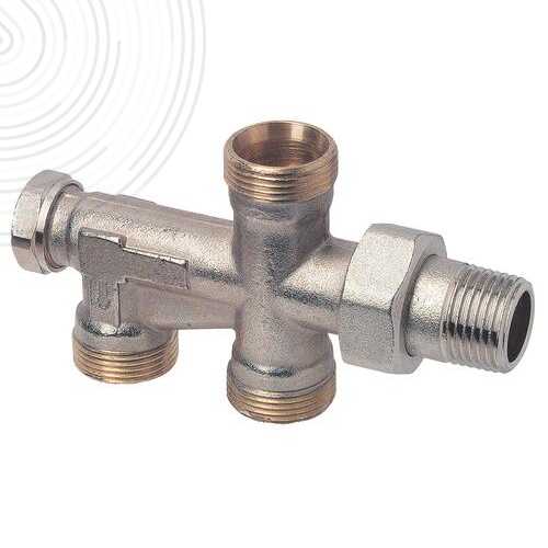 Distributeur monotube à raccordement au sol m1/2