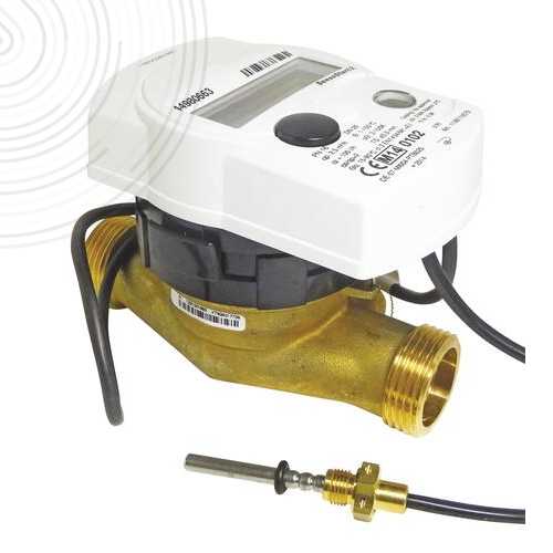 Compteur d'energie thermique compact radio à 2 impulsions dn20
