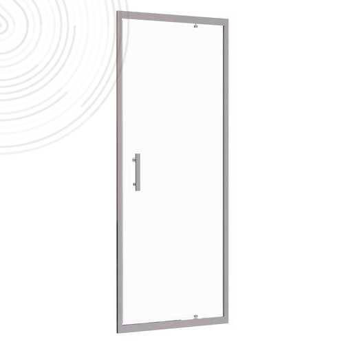 Paroi de douche ENLOK - Porte pivotante - Pour Bac 70 cm - ELMER