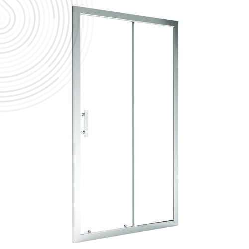 Paroi de douche ENLOK - Porte coulissante - Pour Bac 120 cm - ELMER