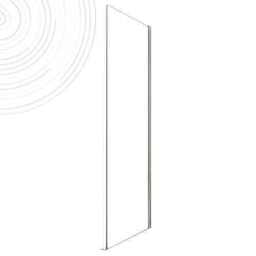 Retour fixe verre, longueur de 80 cm, transparent Selyna - ELMER