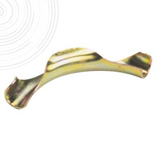 Coude guide acier pour tube per 10/12