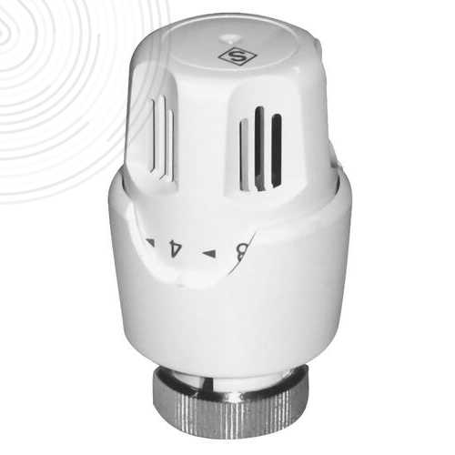Tête thermostatique à élément sensible à cire