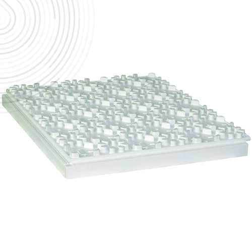Plaque à plots pour plancher chauffant - PSE - Ep 96 mm - R 2,10 - Paquet de 6