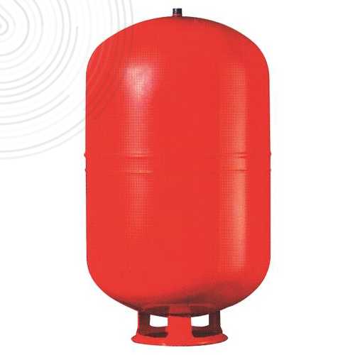 Vase d'expansion 100l cylindrique à membrane sur pied