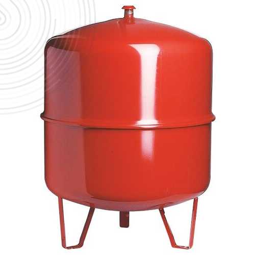 Vase d'expansion 35l cylindrique à membrane sur pied