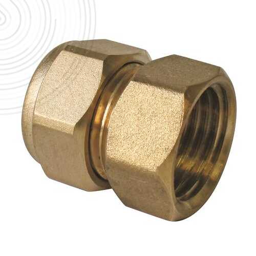 Raccord à compression - femelle 15/21 - PER Ø12