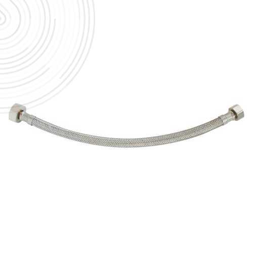 Flexible sanitaire - 2 écrous tournants 1/2" - 3/4" - Longueur : 780mm - DN8