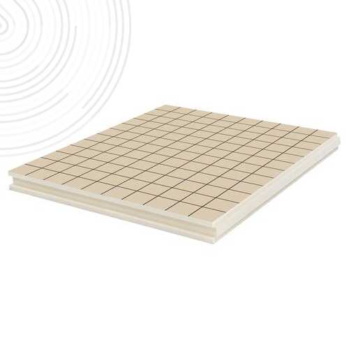 Plaque lisse pour plancher chauffant - PU - Ep 30 mm - R 1,35 - Paquet de 16