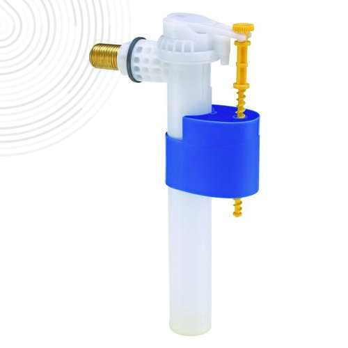 Robinet Flotteur Latéral WC Novobain - Raccord M 3/8", Réglable, Silencieux, Pour Réservoir à Alimentation Latérale