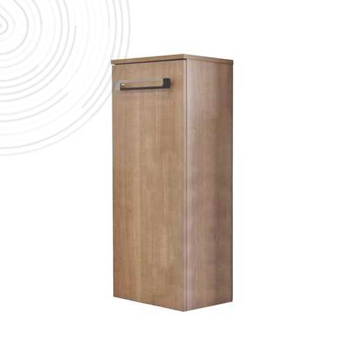 Demi-colonne Susp. DACCA - Larg. 35cm - Coloris Bois Miel - 1 porte