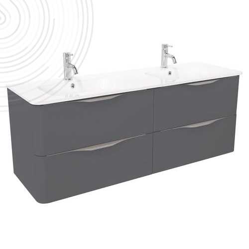 MEUBLE MANNAR 140 GRIS