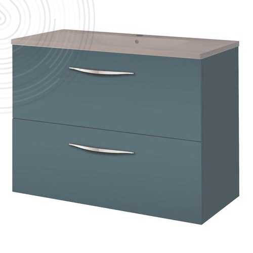 Meuble seul 60 cm. Dubai Bleu Paon
