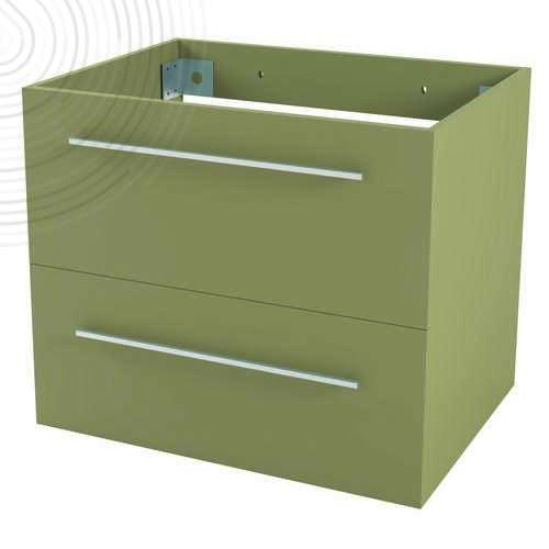 Meuble suspendu seul 60 cm. NY Verte men