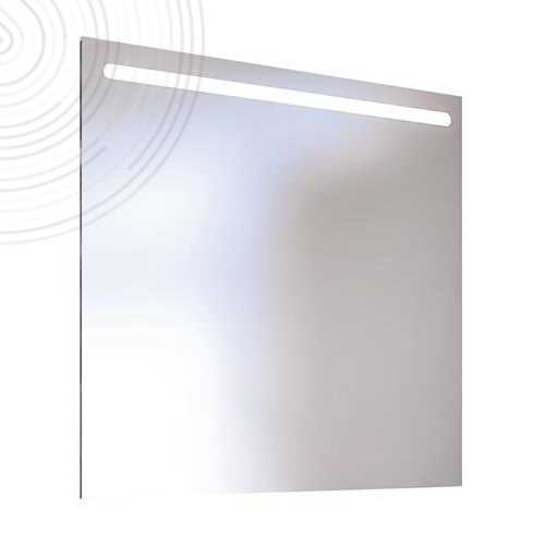 Miroir éclairant LED à suspendre VENIZ - Verre épaisseur 4mm - 80x80cm