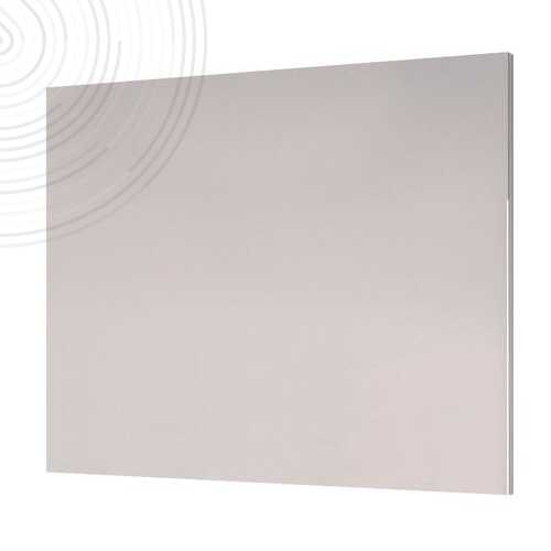 Miroir Suspendu LUMPUR 2 - Largeur : 100 cm - Laqué Blanc - Norme FSC