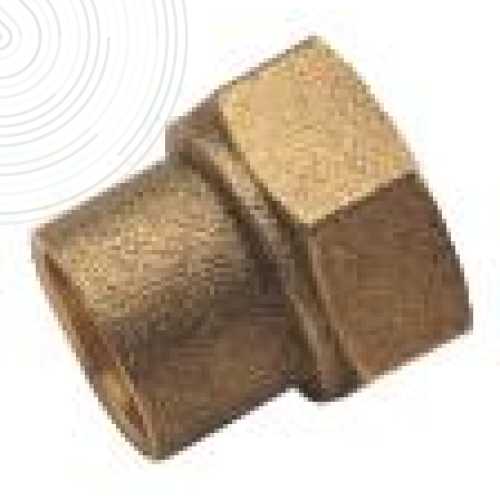 Raccord droit laiton femelle et à souder cuivre Ø54-50/60 - 270 gcu