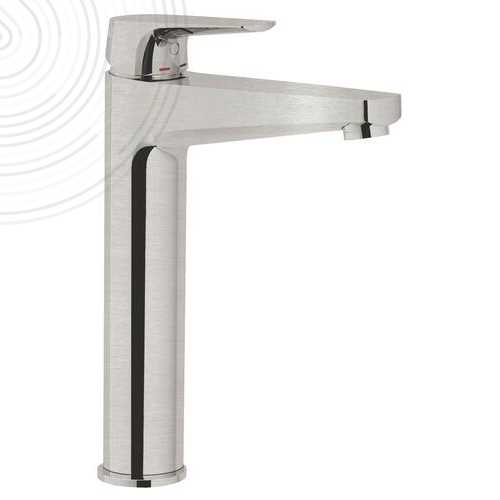 Mitigeur de lavabo Fact'Ory XL - Inox Brossé - Cartouche Ø35 mm C3 - ROLF