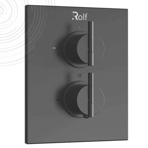 Ensemble thermostatique de douche à encastrer ROLF Inside Fact'Ory + Pack Hydro