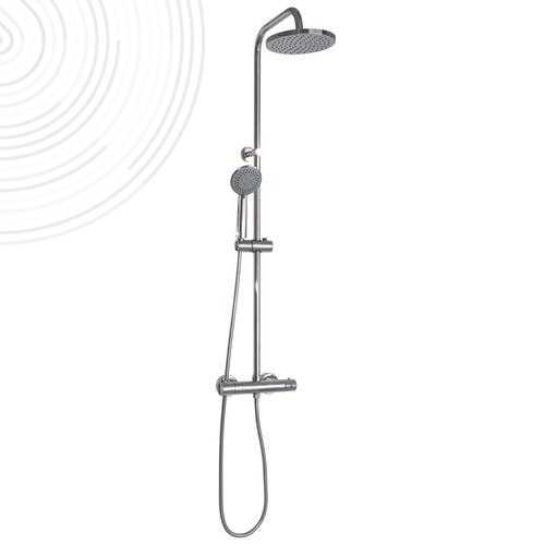 Colonne douche Thermostatique ORI'O - Ronde 250mm - ROLF