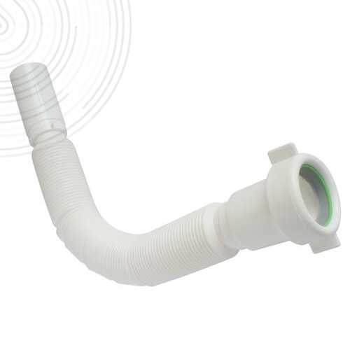 Flexible d'évacuation pour chauffe-eau - D32 - Extensible de 34cm à 80cm