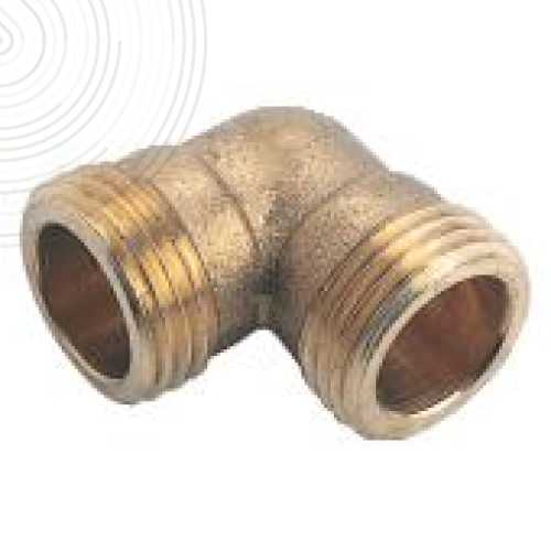 Coude laiton égal double mâle 40/49 - 94