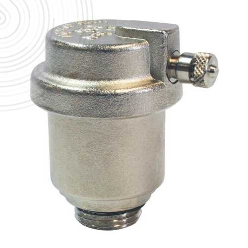 Purgeur d'air nickelé automatique 3/8" sans valve