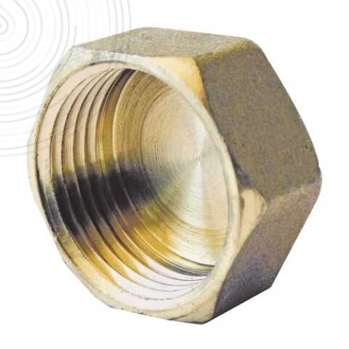 Bouchon Femelle 2" - Type 300 - Laiton brut