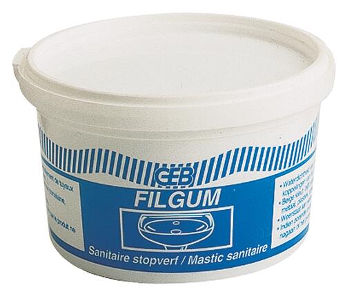 Mastic Filgum pour joint de bonde et montage WC sur le sol - 500g