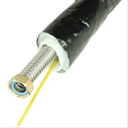 Eau en acier inoxydable tuyau flexible uniroll 20 mt Rouleau. 3/10,2 cm pour  l'eau, flexible, énergie solaire uniquement : : Autres